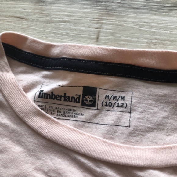 MASSIVE $10 SALE Timberland Pink Cropped Woman’s Top - Picture 6 of 7